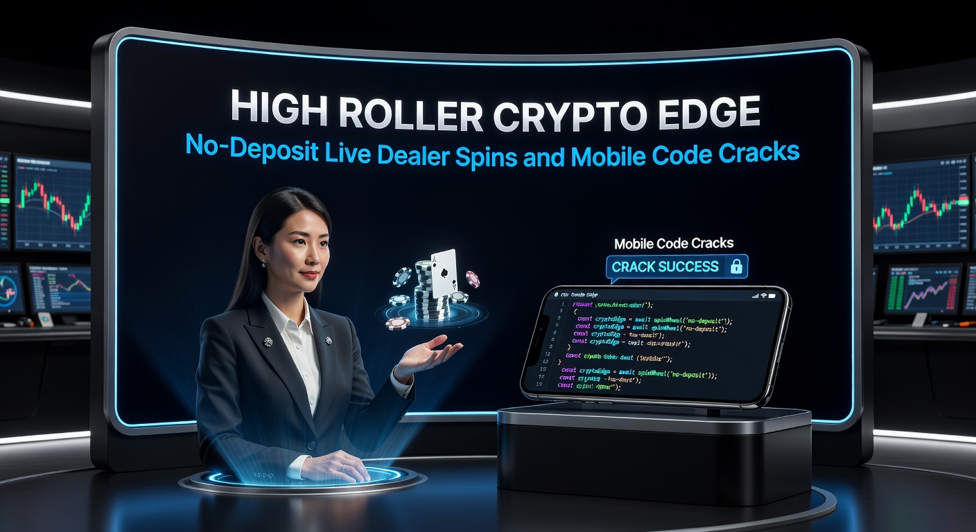 Mobile screen displaying a cracked promo code entry for exclusive high roller spins in a crypto live dealer app
