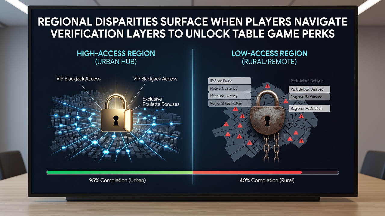 Comparison of verification completion times across blockchain gaming apps in different geographic markets