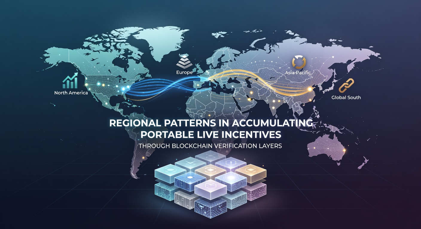 Portable devices displaying blockchain-verified live incentives in Asia-Pacific gaming environments